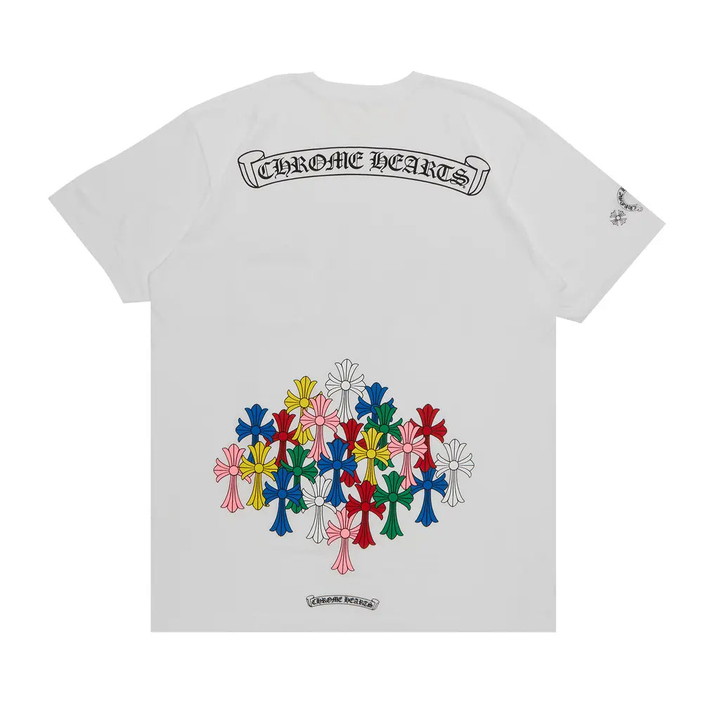 Chrome Hearts Tee Crosses White 1