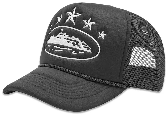Gorra Corteiz Blanca y Negra