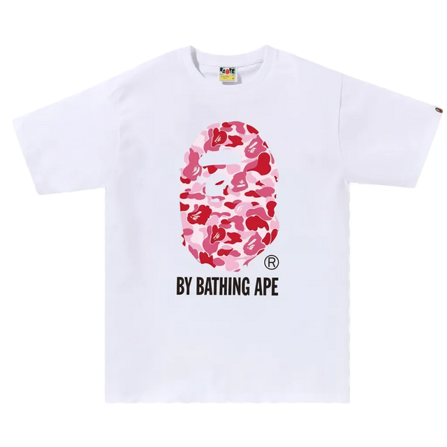 BAPE Tee Pink 2