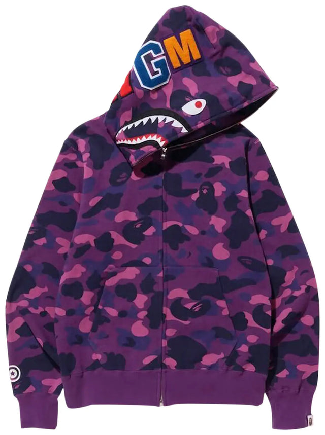 BAPE ABC Camo Shark Purple