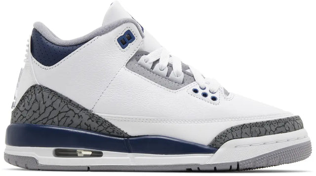 Jordan 3 Retro GS Azul Marino Medianoche
