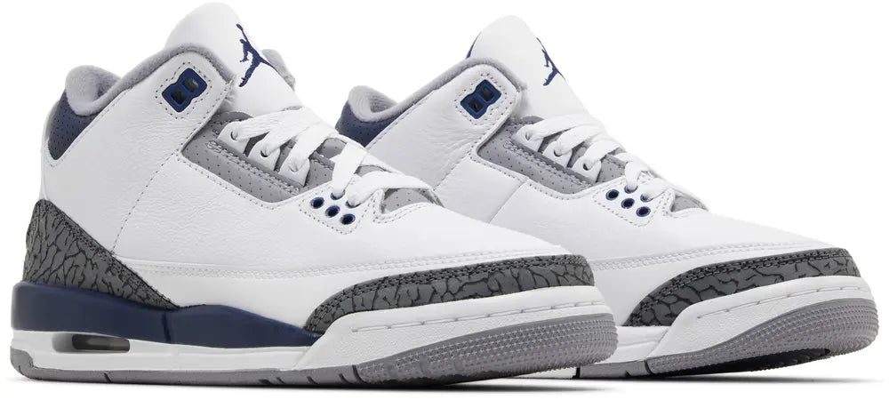 Jordan 3 Retro GS Midnight Navy 2