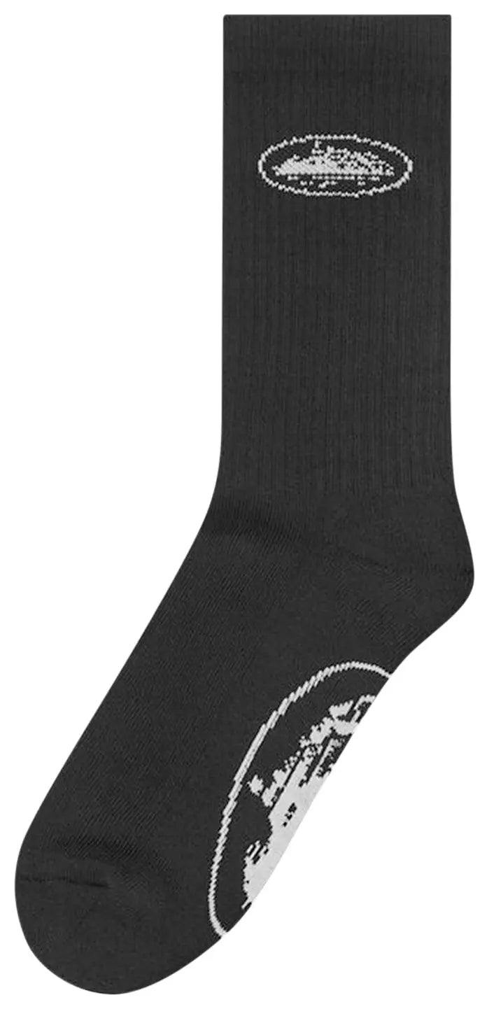 Corteiz Socks Black 1