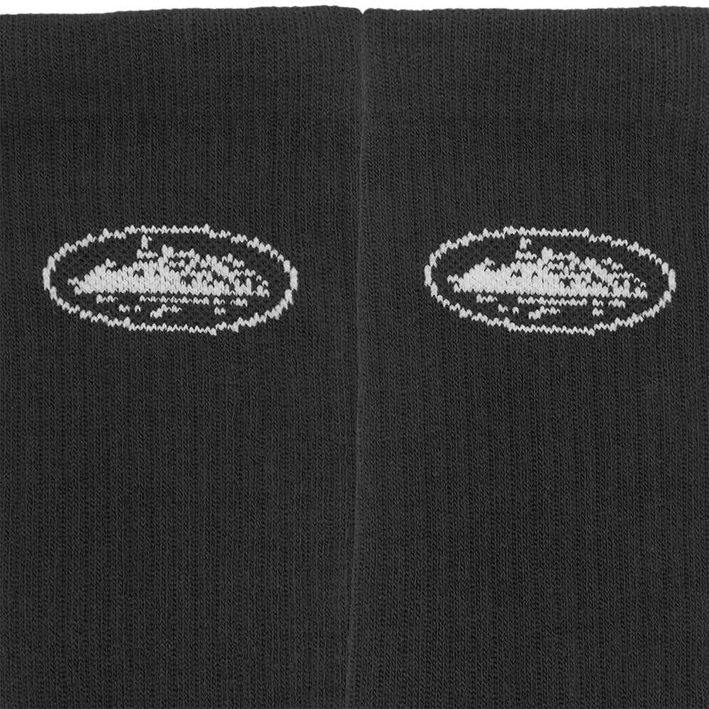 Corteiz Socks Black 2