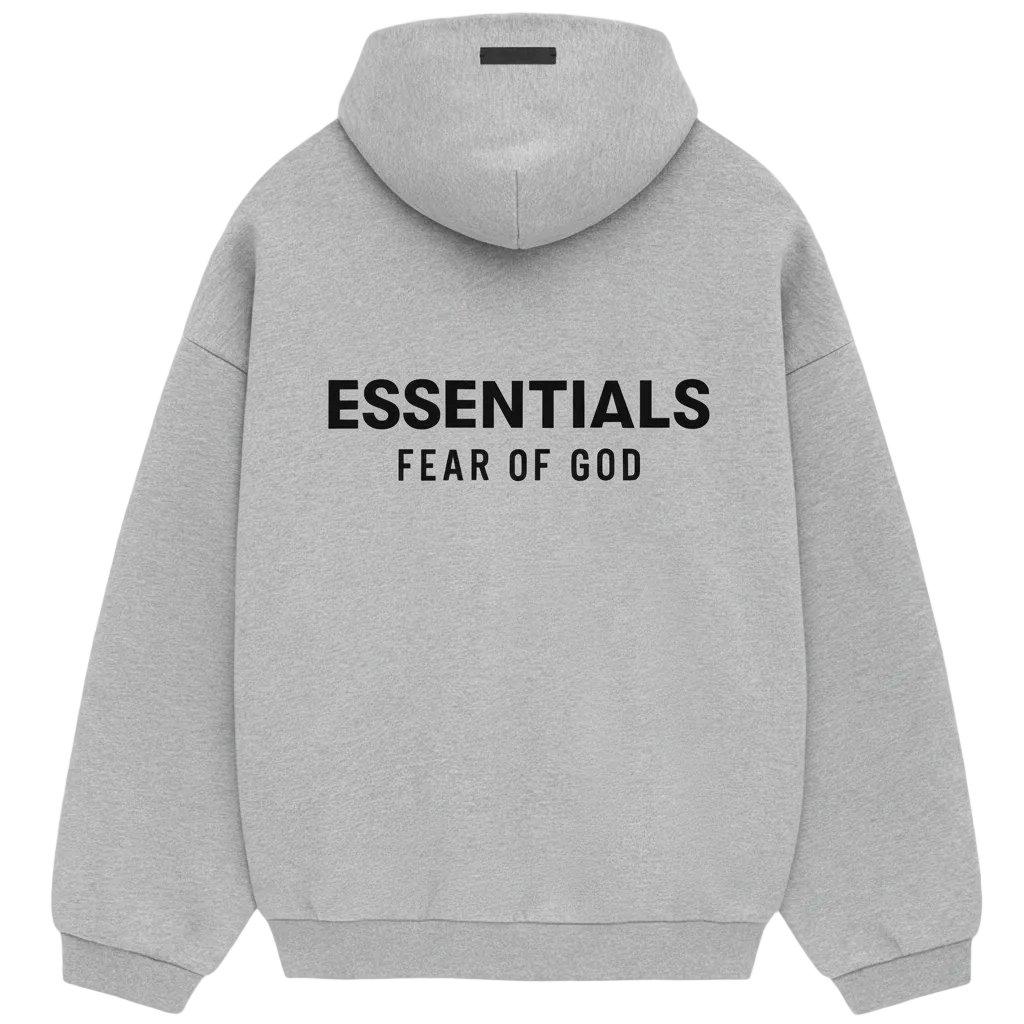 Essentials Hoodie Grey 1