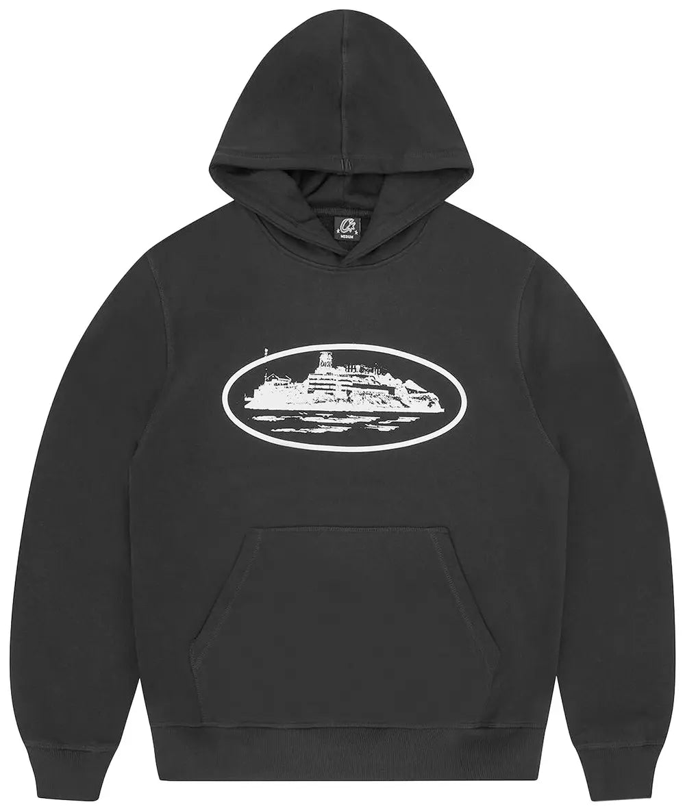 Corteiz Hoodie Black Island 1