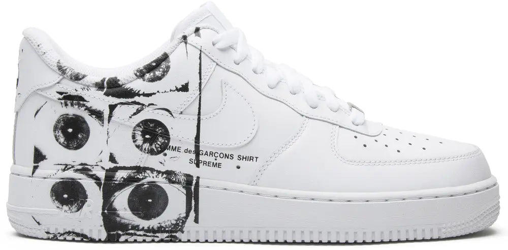 Nike Air Force One Blanco Supreme x CDG 1
