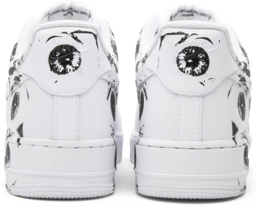 Nike Air Force One Blanco Supreme x CDG 3