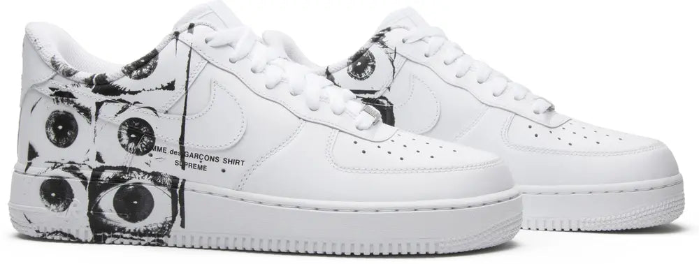 Nike Air Force One Blanco Supreme x CDG 2