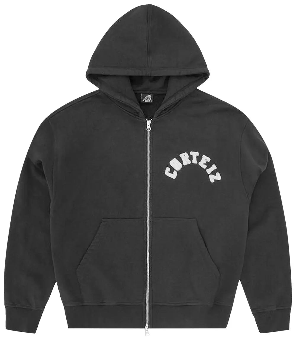 Corteiz Zipper Black 1