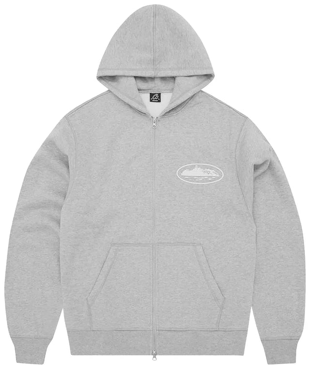 Corteiz Zipper Tracksuit Grey Island