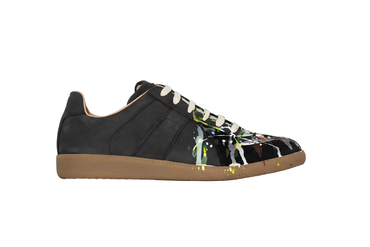Maison Margiela Gats Paint Splatter Black 1