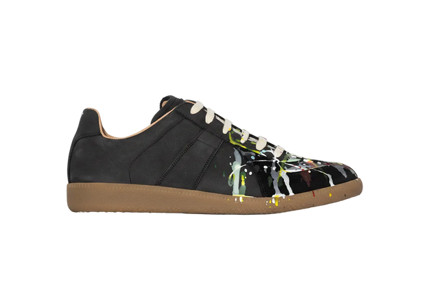 Maison Margiela Gats Paint Splatter Black