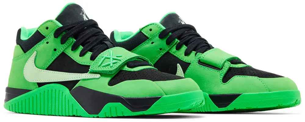 Jordan CJ1 T-Rexx Travis Scott Verde Spark 2