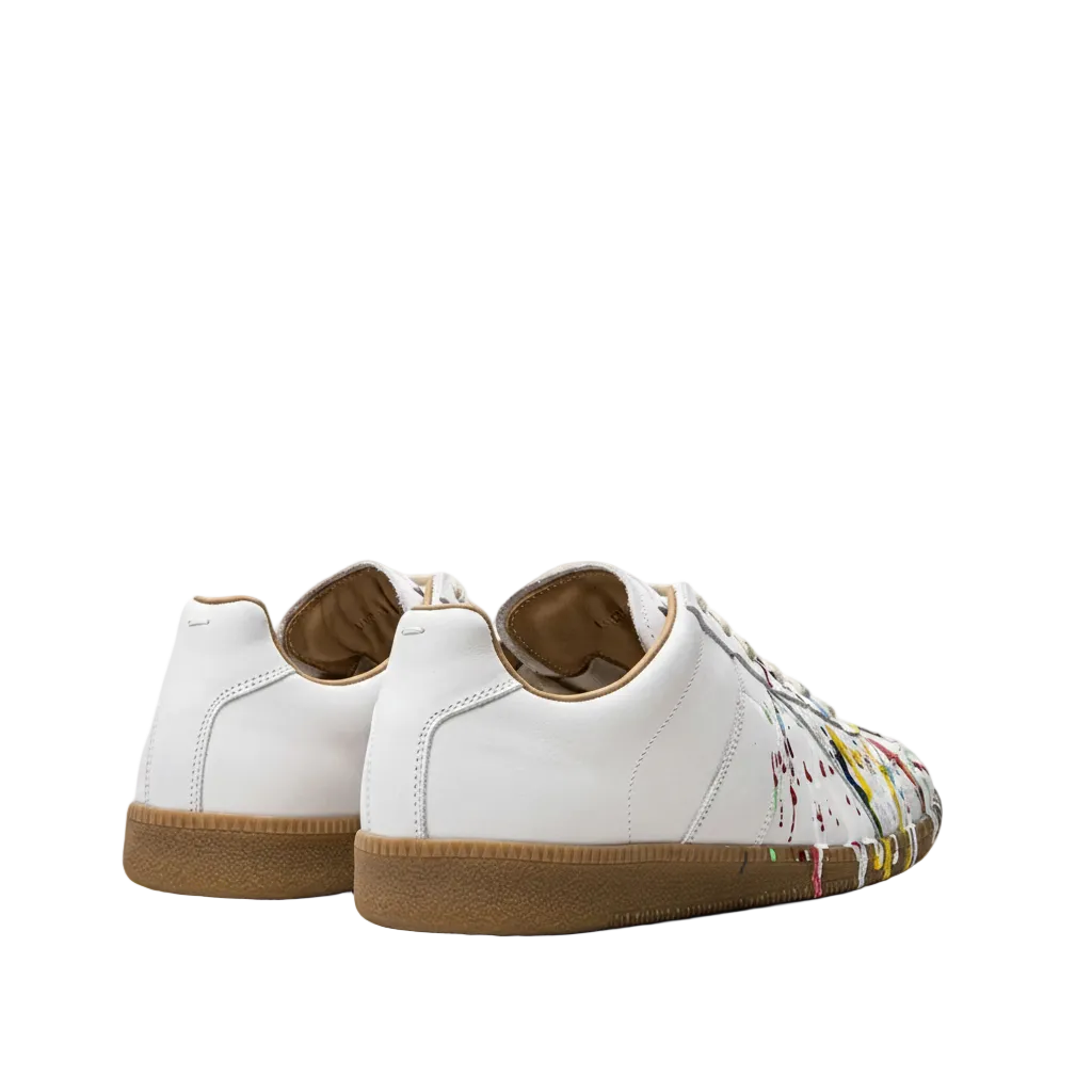 Maison Margiela Gats Paint Splatter White 3