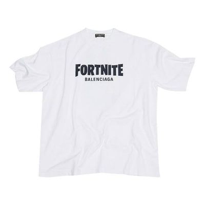 Fortnite x Balenciaga White Tee