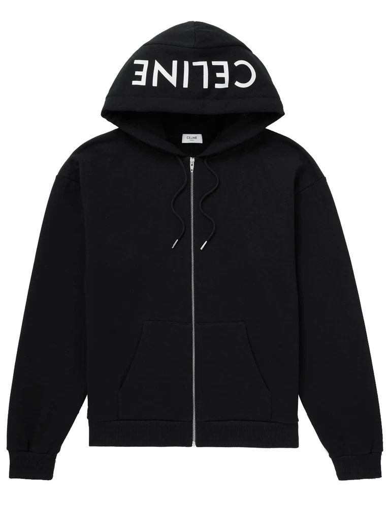 Celine Black Hoodie 1