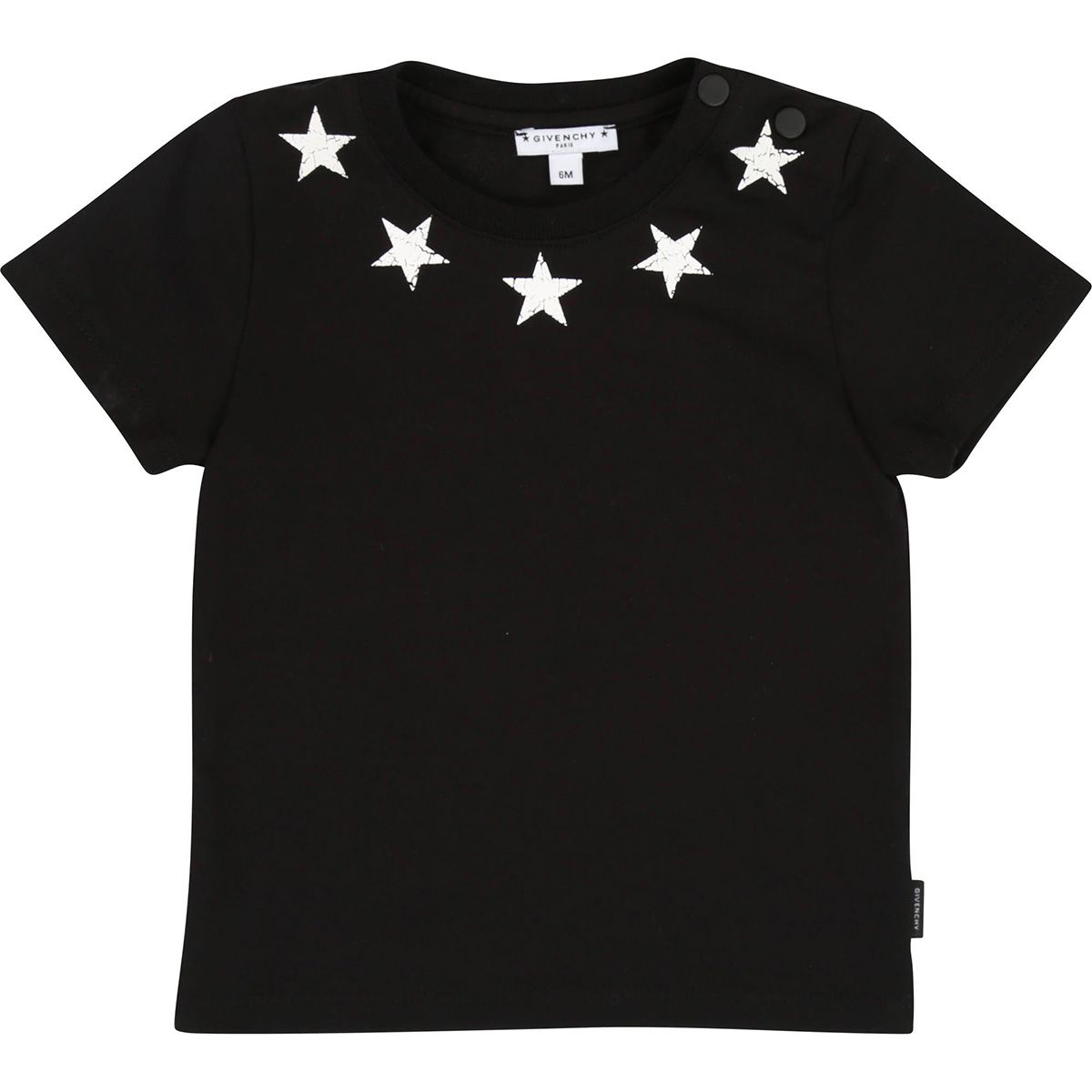Givenchy Stars Black Tee 1