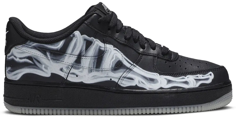 Nike Air Force One Skeleton Black 1