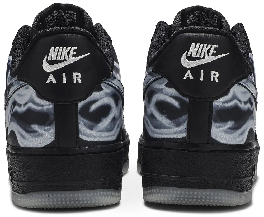 Nike Air Force One Skeleton Black 3