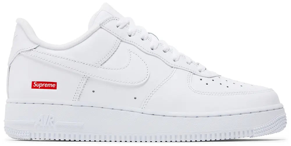 Nike Air Force One Supreme White 1
