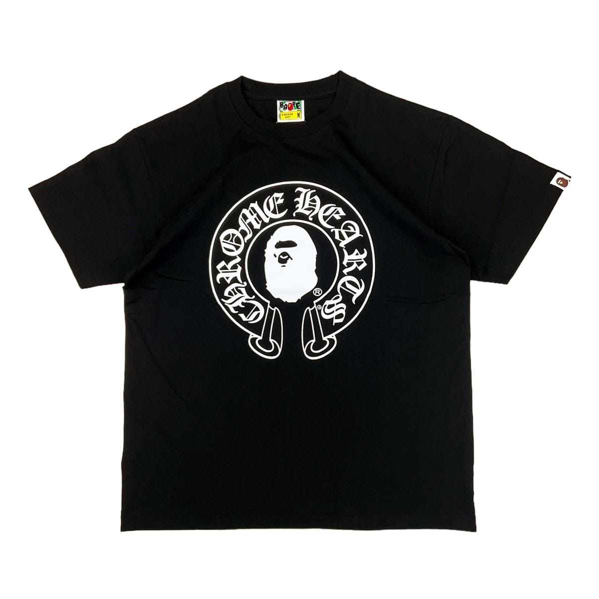BAPE x Chrome Hearts Tee Black 1
