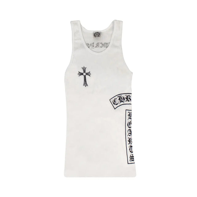 Chrome Hearts White Tank Top