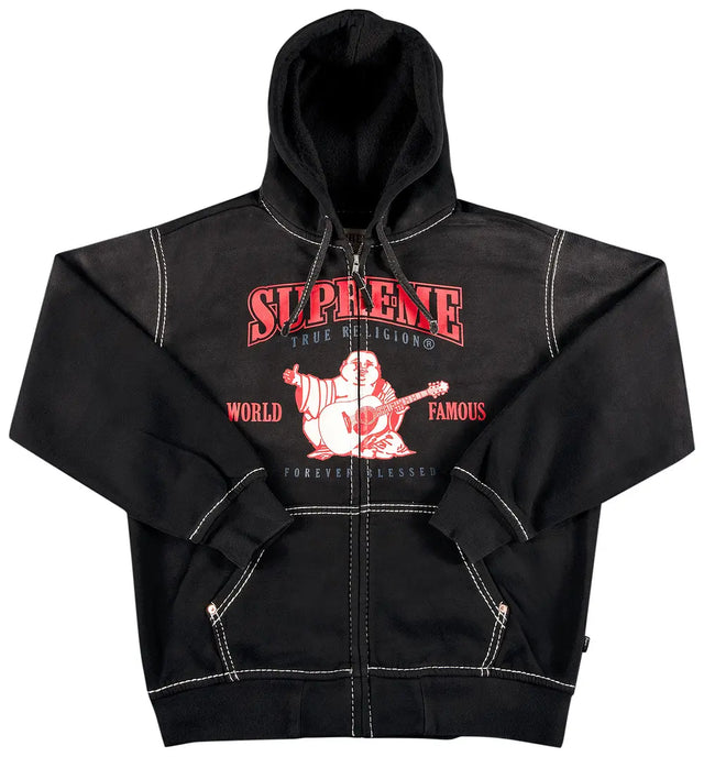 True Religion x Supreme Hoodie Black