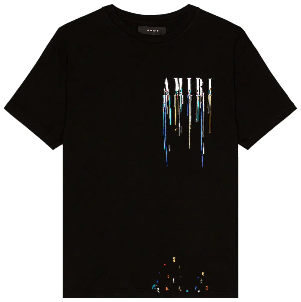 Amiri Tee Pinted Black 2