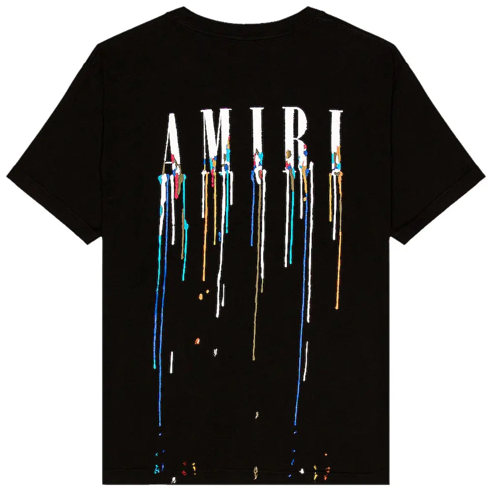 Amiri Tee Pinted Black 1