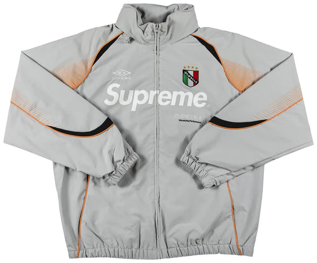 Supreme x Umbro Track Jacket Grey