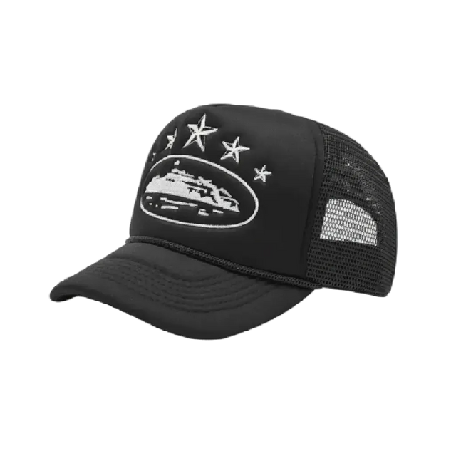 Gorra Corteiz Negra Isla