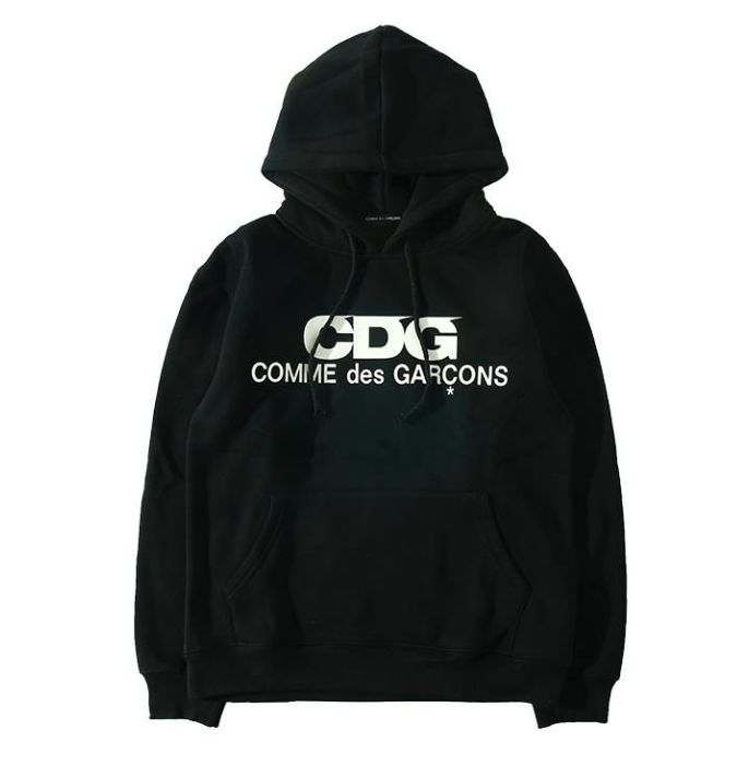 CDG Black Hoodie 1