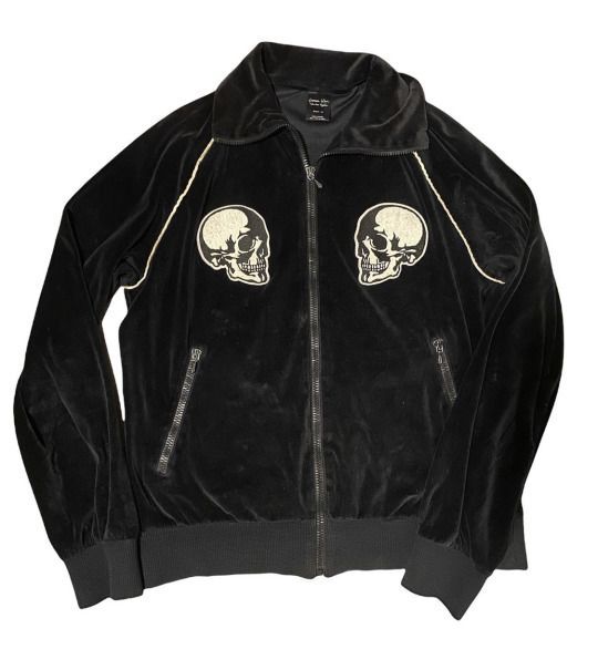 Number Nine Skull Zip 1