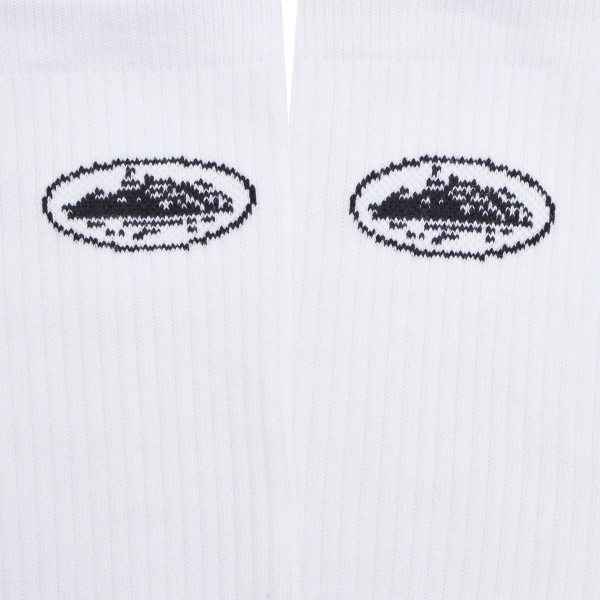 Corteiz Socks White 2